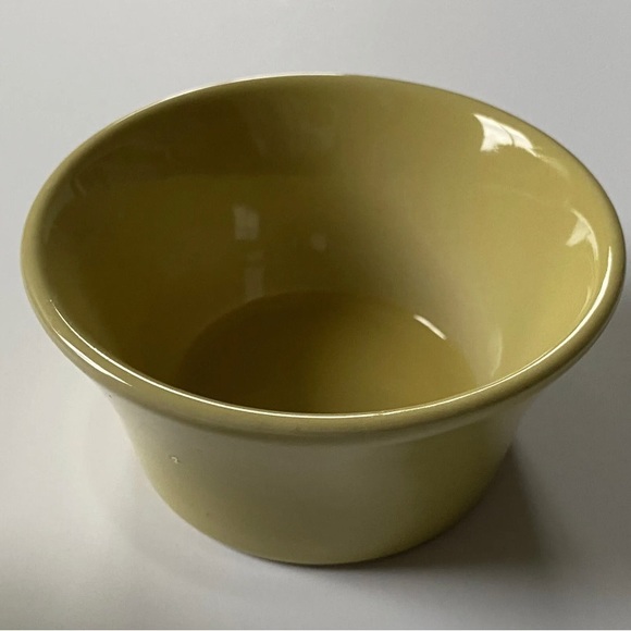 Ramekins Small Baking Dish Portugal Yellow Gold EUC 3.75” Custard soufflés - Picture 3 of 10